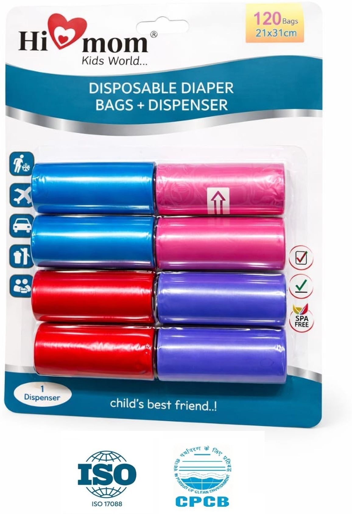 hi mom HF-2-A Diaper Bag Dispenser-picture-36