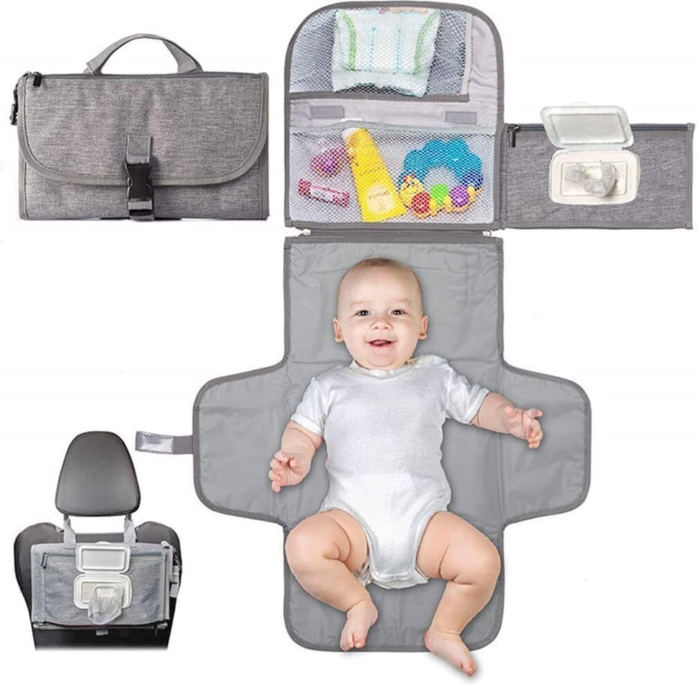whipbird Portable Diaper Changing Pad for Newborn Boy & Girl Diaper Bag-picture-26