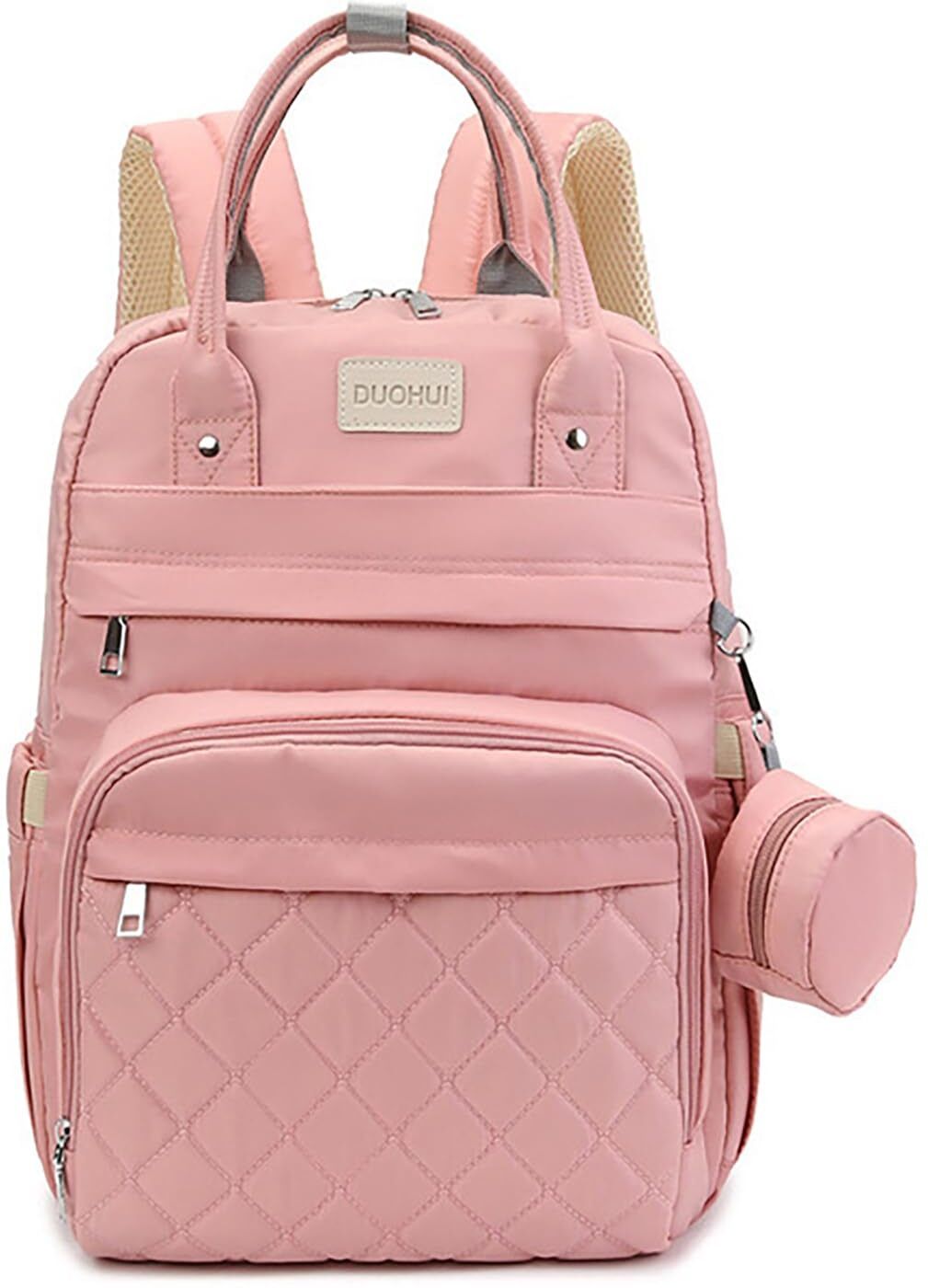 house of quirk Baby Diaper Bag Maternity Backpack Quilted Diaper Bag-picture-40