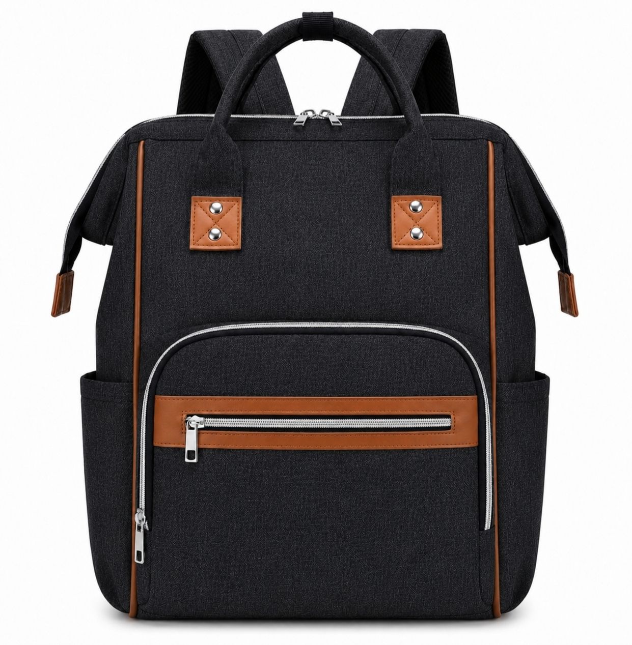 Multi Function Mama Backpack Diaper Bag-image-2