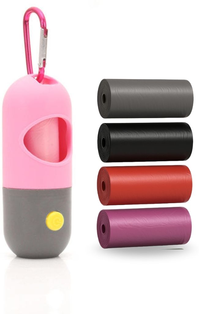 Baby Disposable Diaper Bags with LED Flesh Light (1 Capsul and 4 Roll)-image-46