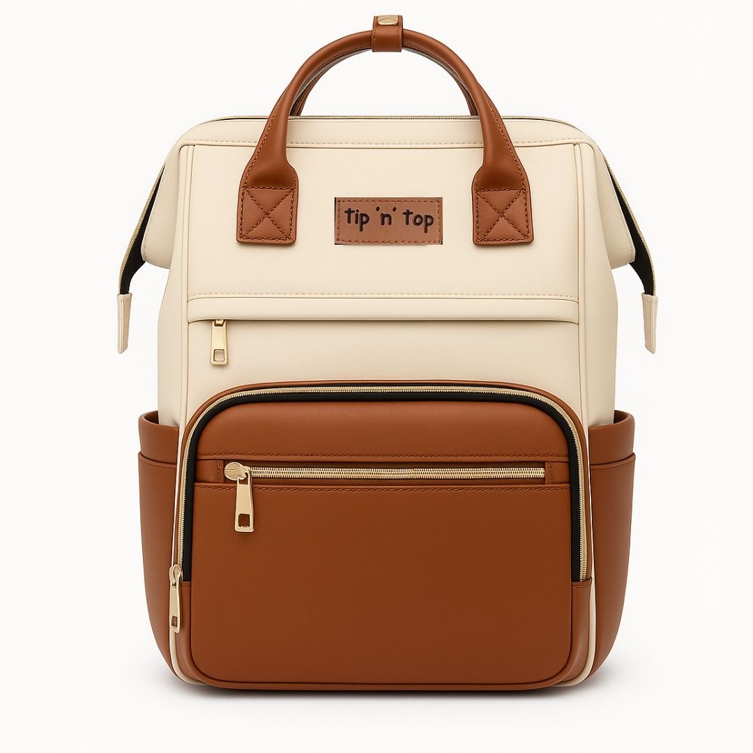 Premium Maternity Diaper Bag | Stylish, Spacious & splash proof Baby Backpack Diaper Bag-image-12