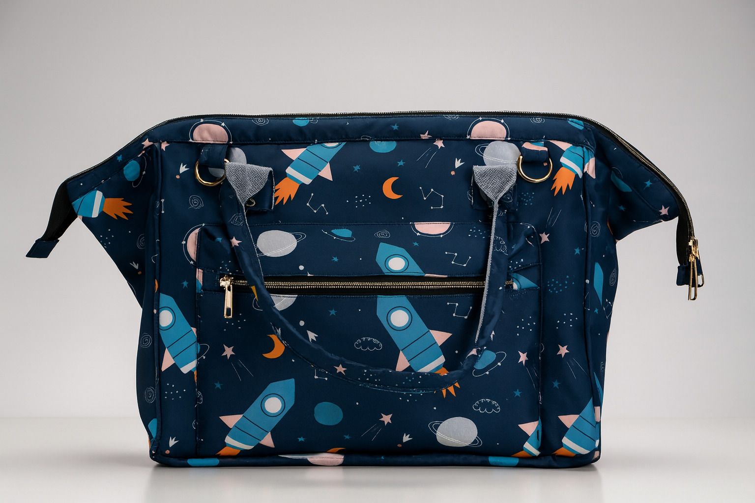 Baby Diaper Bag 3 in 1 carrying Style Diaper Handbag Maternity Hospital Bag-image-8