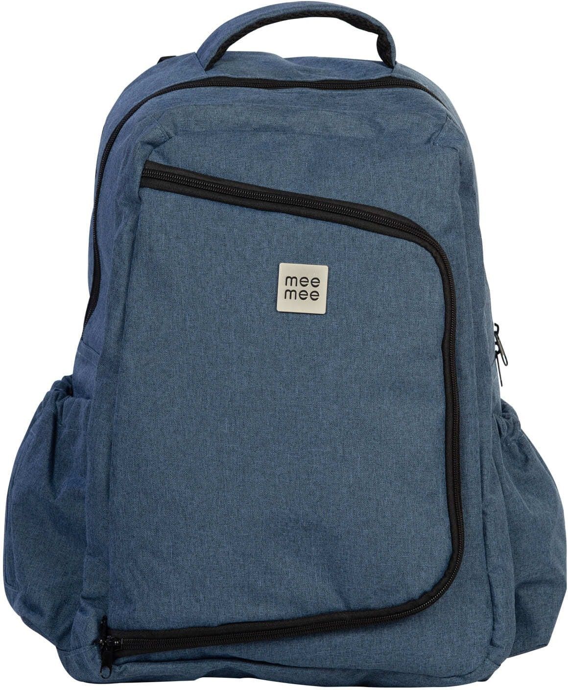 Stylish Multi-Function Diaper Bag Backpack (Blue) Diaper Bag-image-2