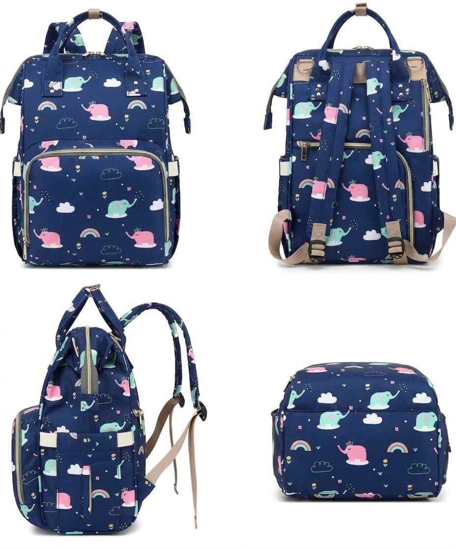 Cute Mini Elephant printed bags for women's & girls Baby dyyper bag-image-23
