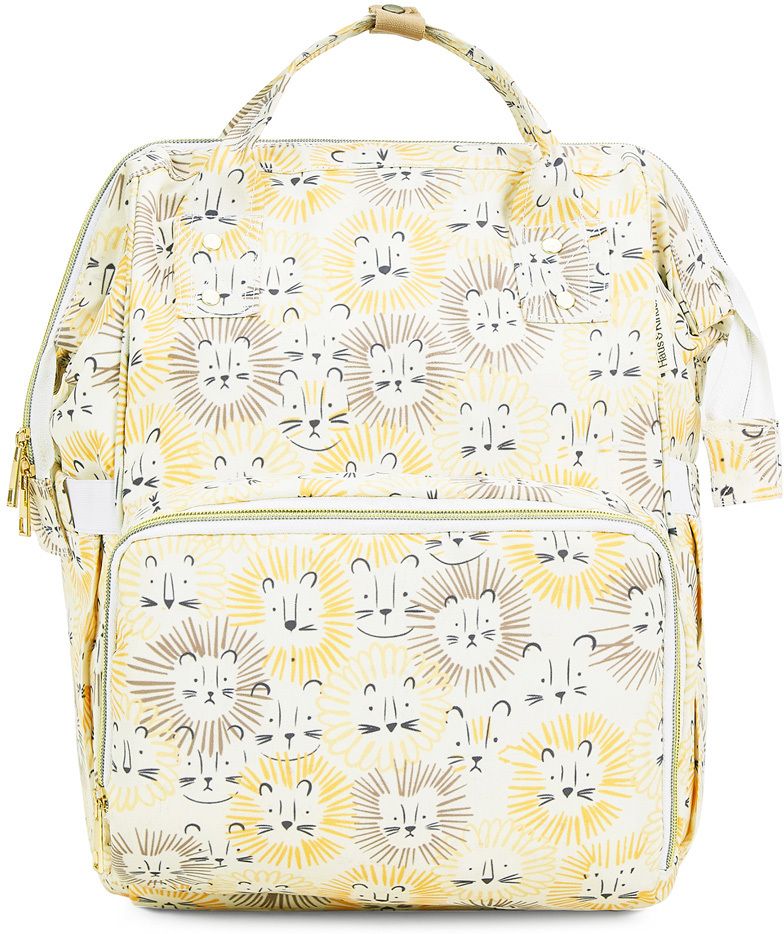 Art on Canvas - Chic Diaper Bag Backpack for Moms (20L) , Roarsome Diaper Bags-image-34