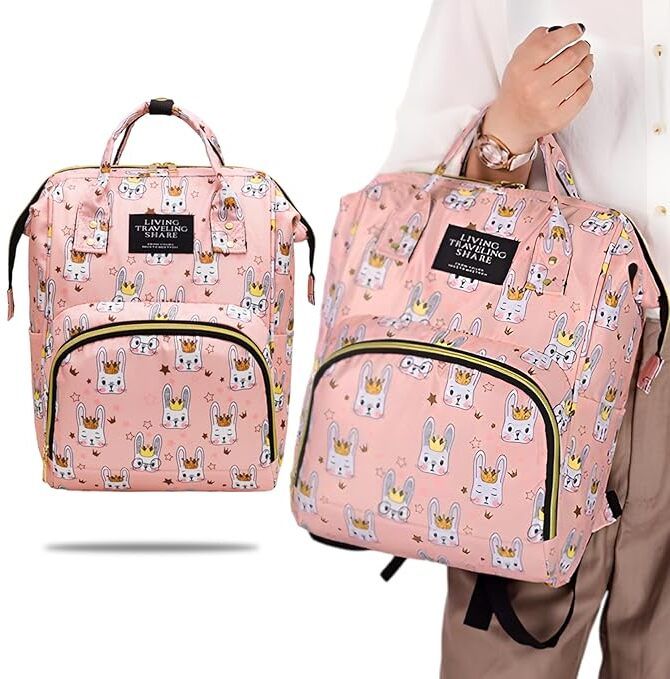 Baby Diaper Bag, Maternity Diaper Bag for Babies backpack-image-5