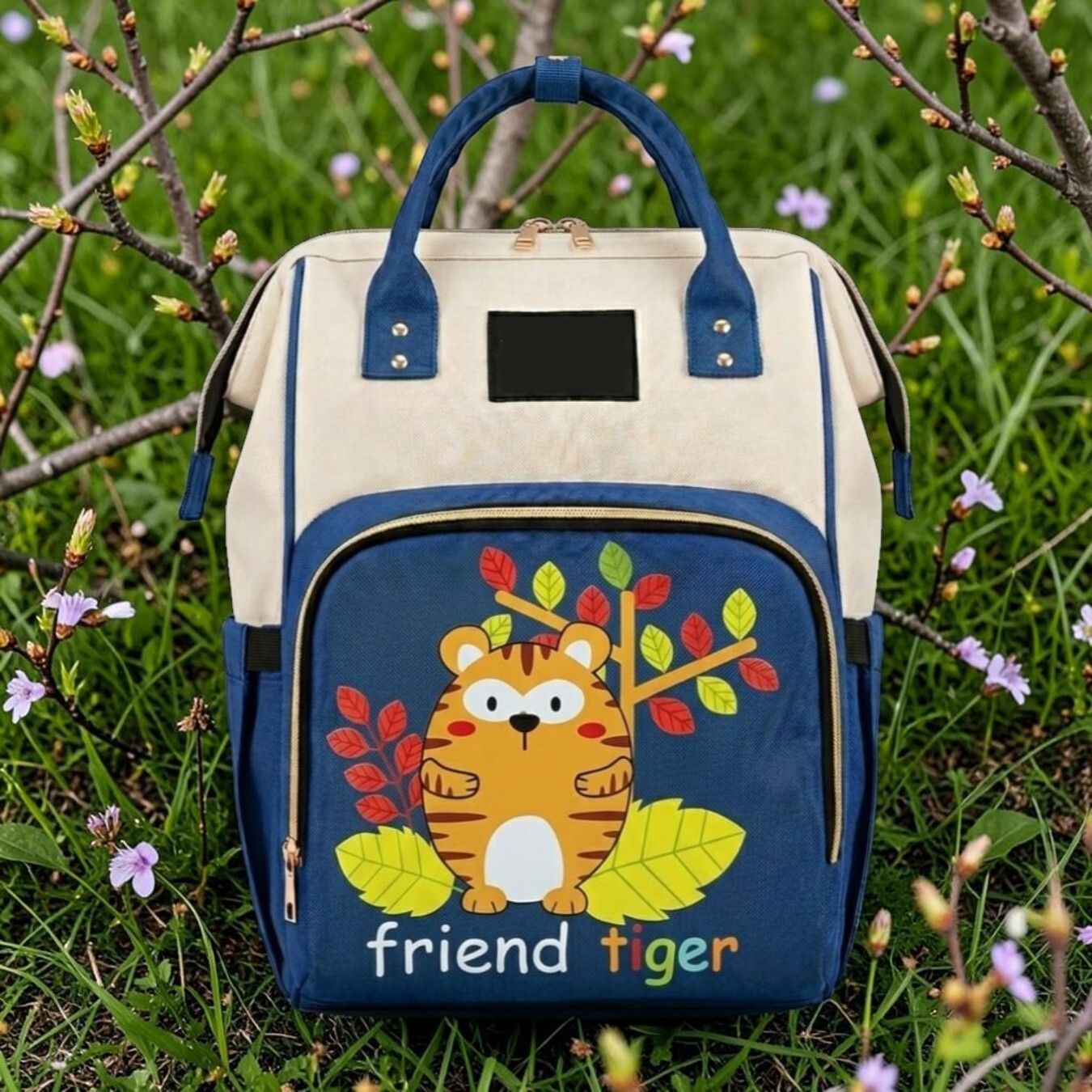 Multi Pocket Baby Care Backpack Diaper Backpack-image-35