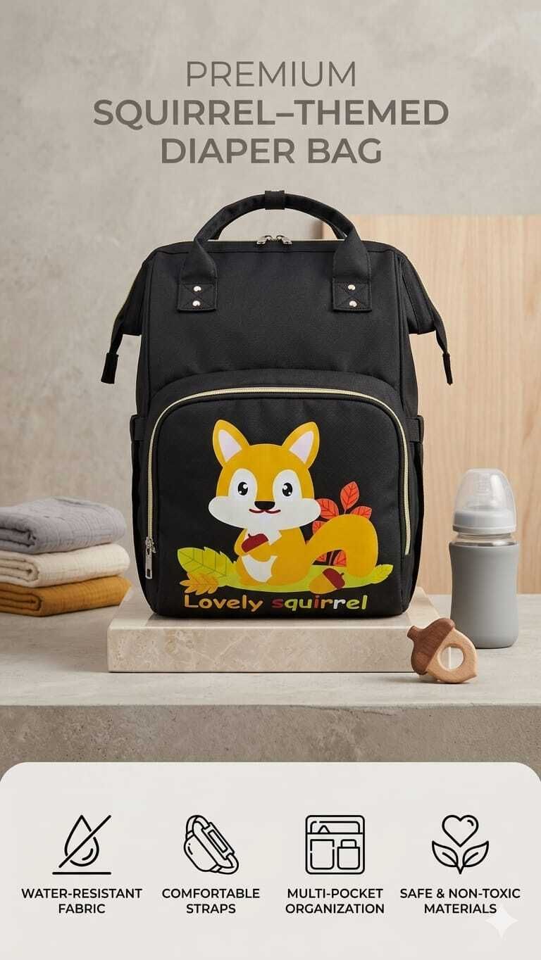 Diaper Bag for Mothers for Travel, Baby Bag for Mother Travel 1 baby diaper bag-image-4
