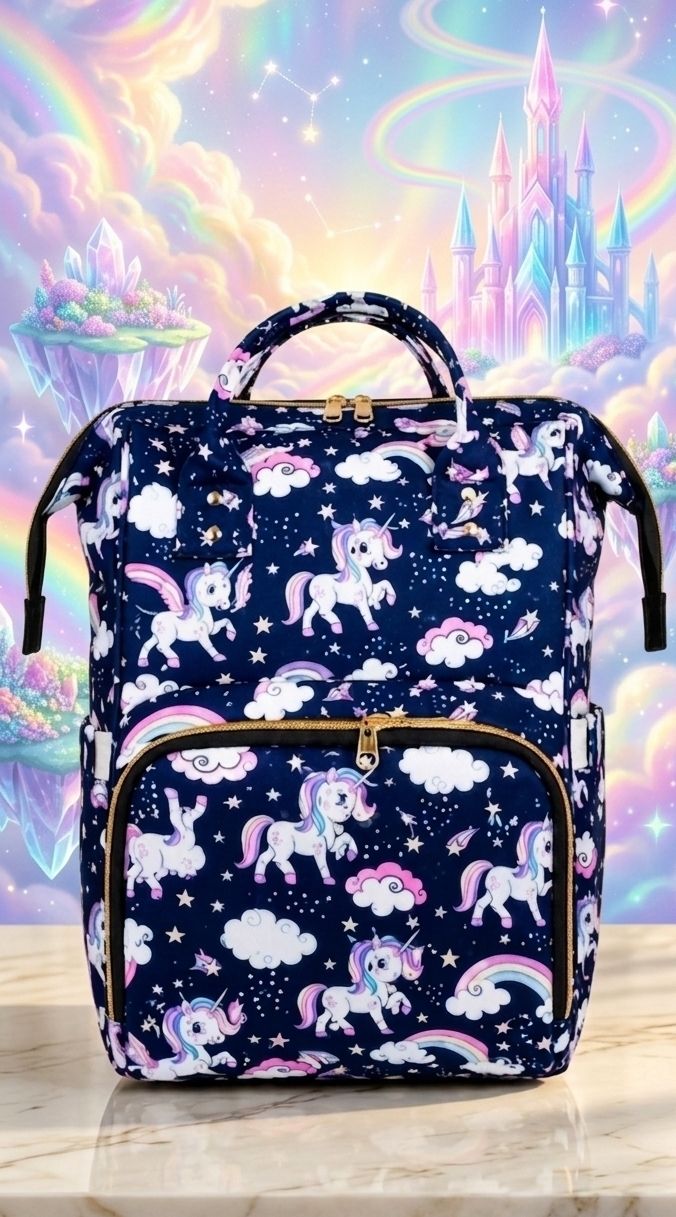 prisha world Small 20L Baby Unicorn maternity Backpack Backpack-picture-20