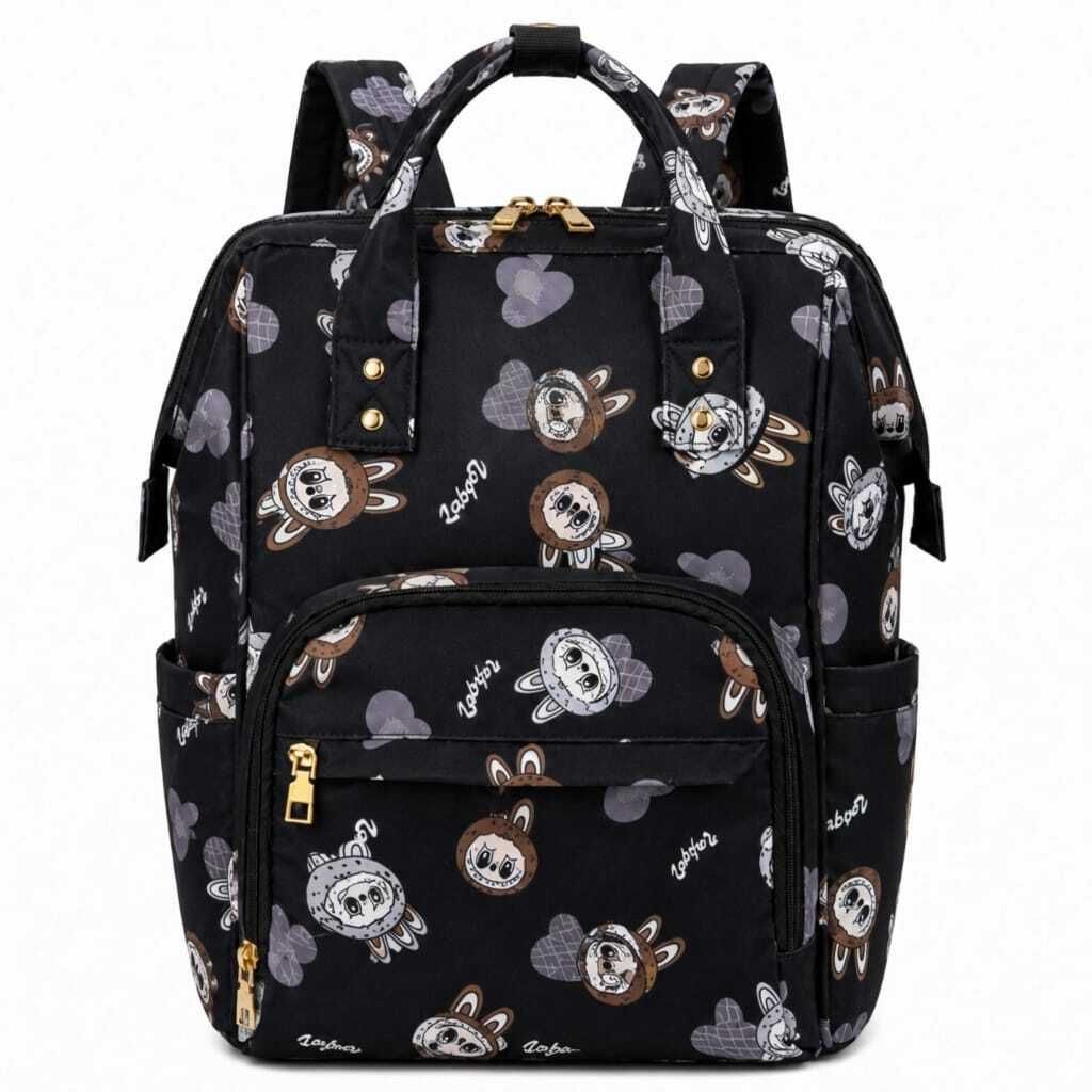 Baby Diaper Bag Backpack for Moms & Dads with Multiple Compartments Diaper Backpack-image-19