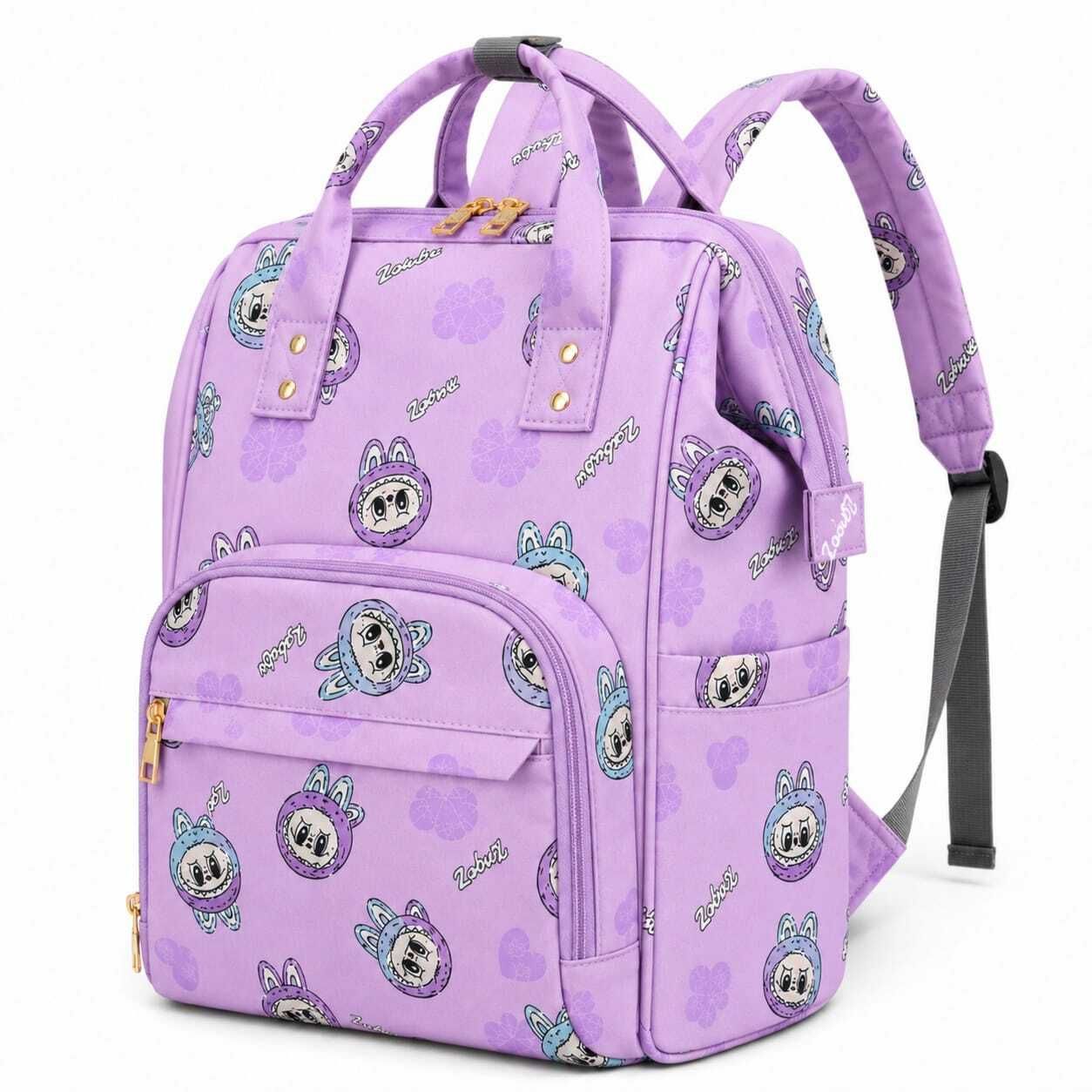 minglekids Large Capacity Baby Diaper Backpack Maternity Bag for Moms and Dads Diaper Bag / Maternity Backpack-picture-19