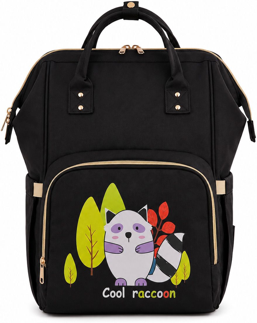 Diaper Bag Backpack | Waterproof Baby Care Bag with Multiple Storage Pockets BAGPACK-image-43