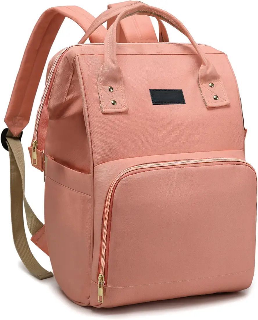 Premium Baby Diaper Bag for Mother Diaper Bag (orange unicorn) Baby Diaper Bag