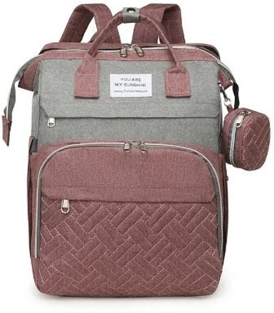 Diaper Bag With Changing Station | Mummy Bag With Bassinet Diaper Bag-image-12
