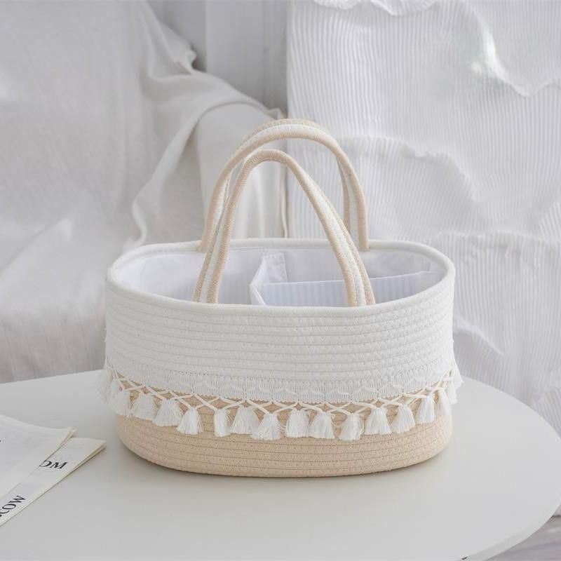 liorlu Cute Baby Cadding Bag with multiple storage Storage Basket-picture-19