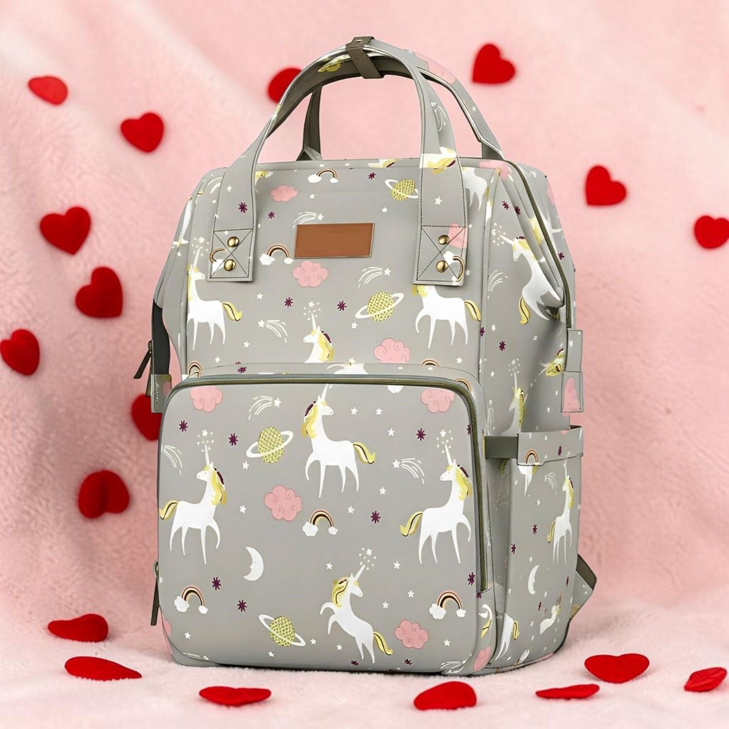 duggu kids Baby Travel Essentials Storage Backpack Diaper Backpack-picture-45
