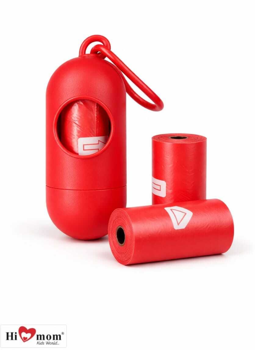 hi mom Portable Nappy Bag Dispenser with Refill Rolls Perfect for Travel Home & Office 1-picture-39