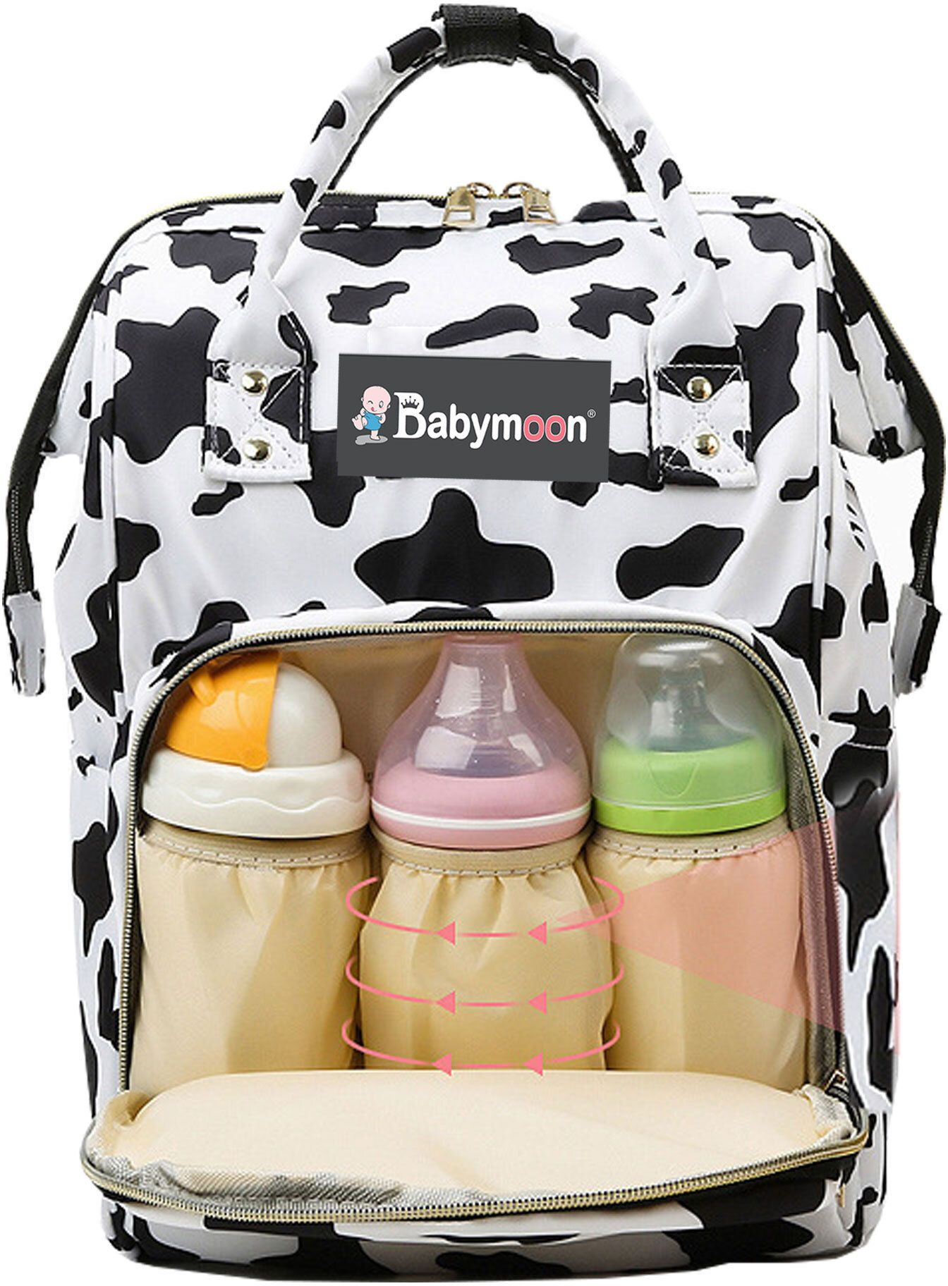 Diaper Bag Backpack for Mothers Bag Travel Backpack Diaper Bag-image-24