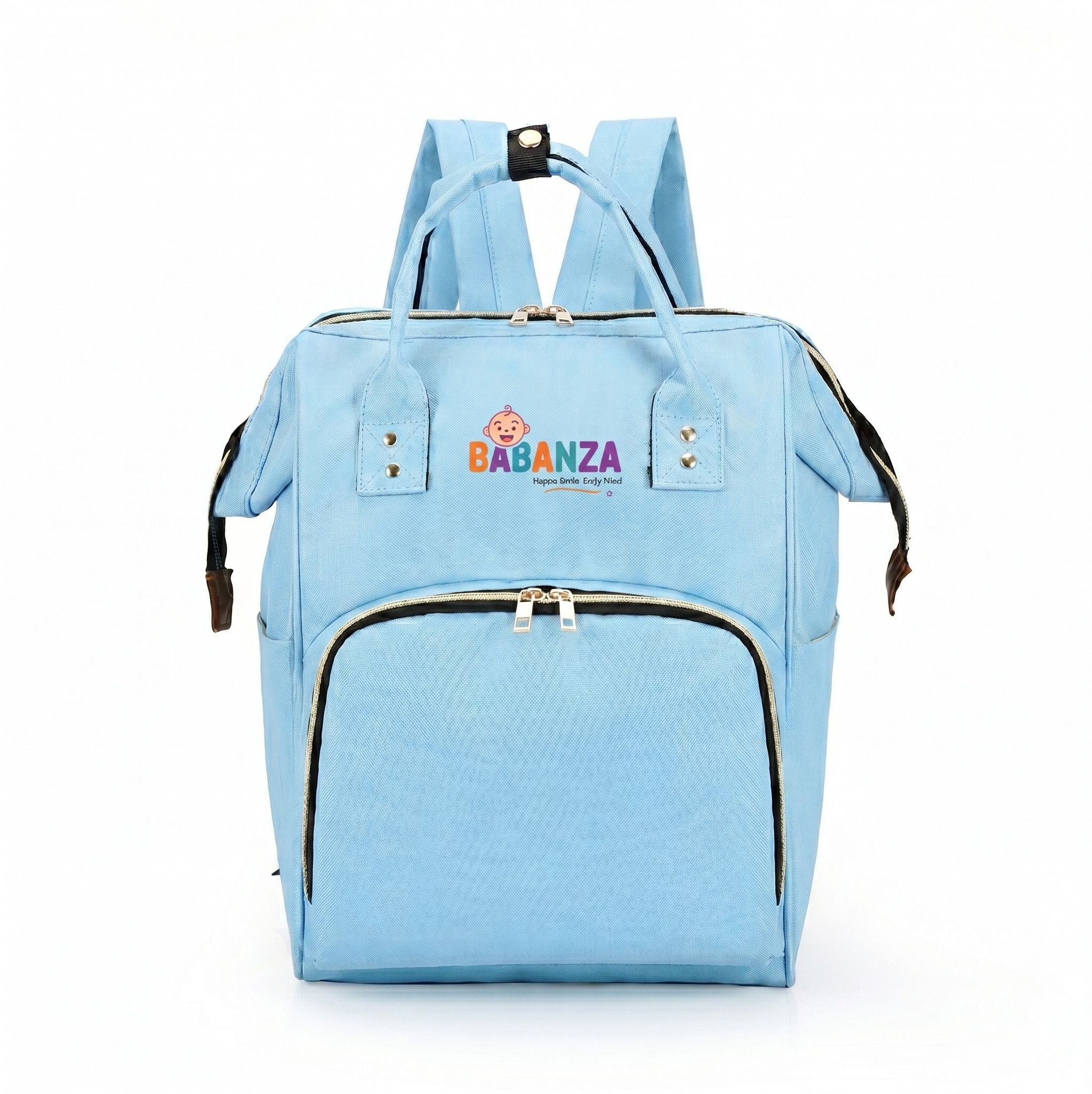 babanza Baby Diaper Bag with bottle holder and unsulation, big size Backpack-picture-36