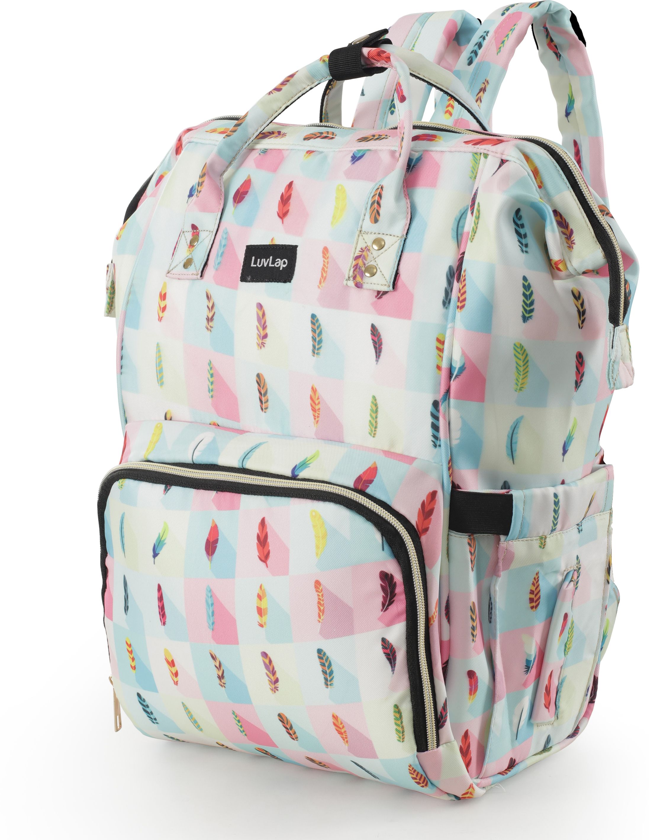 Multifunctional Waterproof Diaper Bag-Backpack (All Over Print) - Diaper Bag-image-27