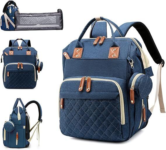 handcuffs Diaper Bag With Changing Station | Mummy Bag With Bassinet Diaper Bag-picture-24
