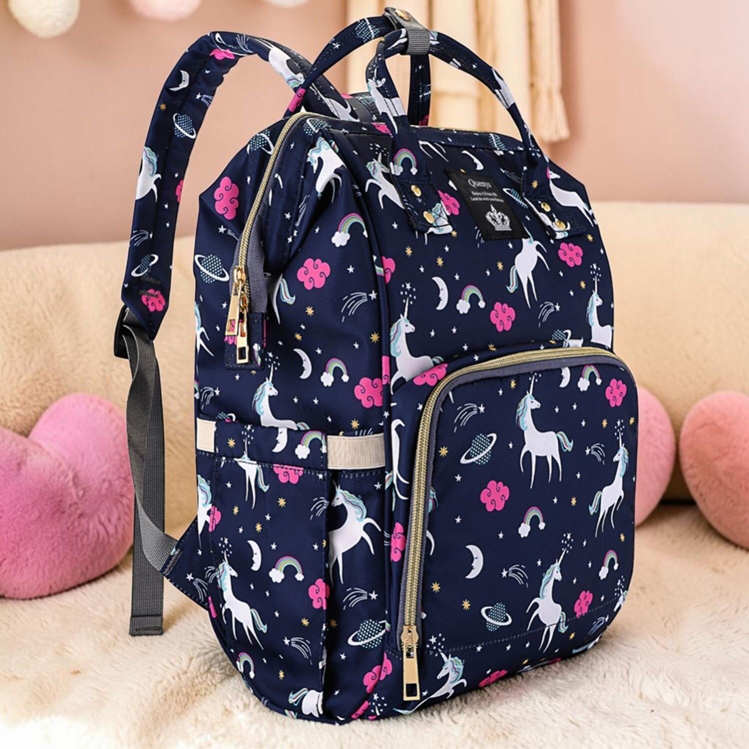 ocean count Waterproof Baby Travel Storage Backpack Diaper Backpack-picture-15