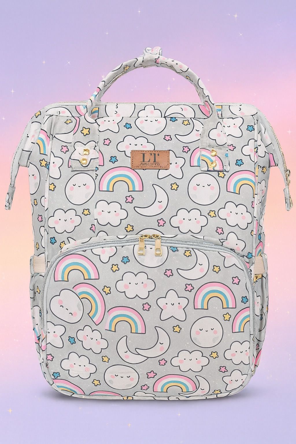 aby Diaper Bag for Mothers Waterproof Backpack Multiple Pockets baby diaper bag baby diaper bag-image-1
