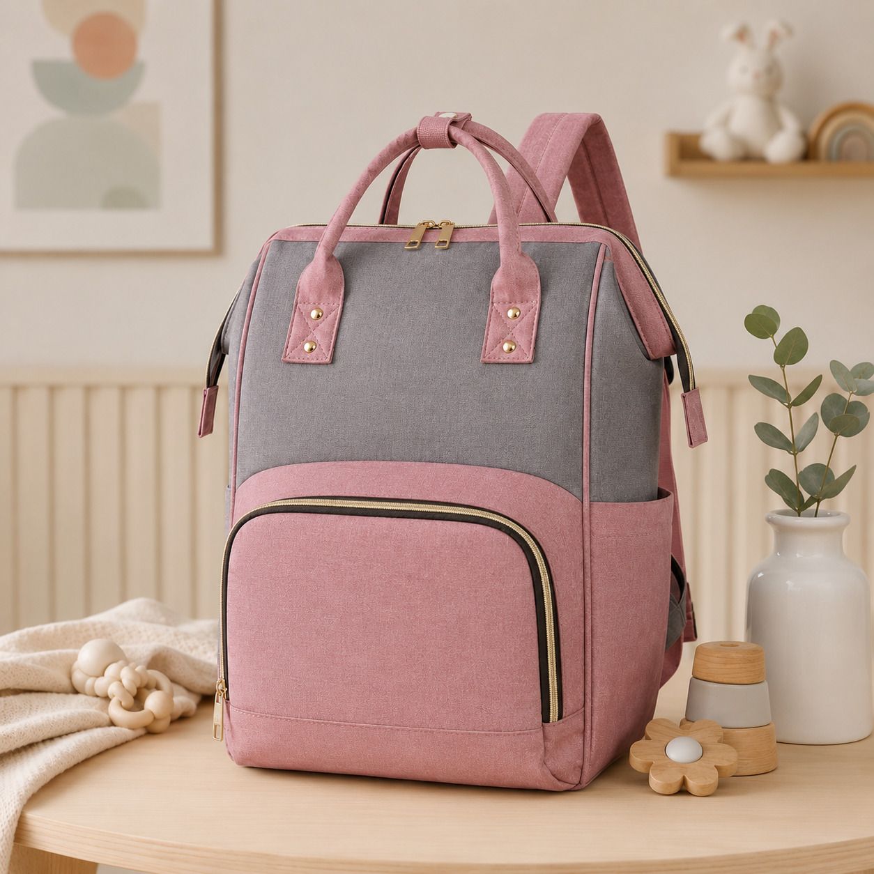zencarfit kids Waterproof Baby Travel & Maternity Bag | Multiple Compartments diaper bag-picture-36