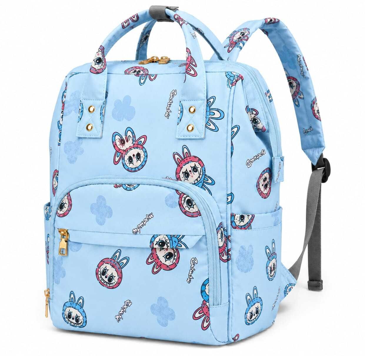 Large Capacity Baby Diaper Backpack for Moms & Dads Travel Bag Diaper Bag / Maternity Backpack-image-7