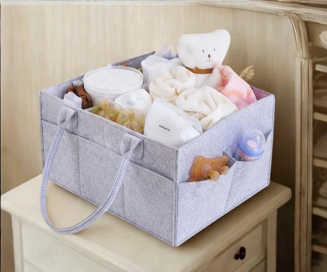 kemiv Multi-Purpose Nursery Storage Bin and Car Travel Organizer diaper bag-picture-30