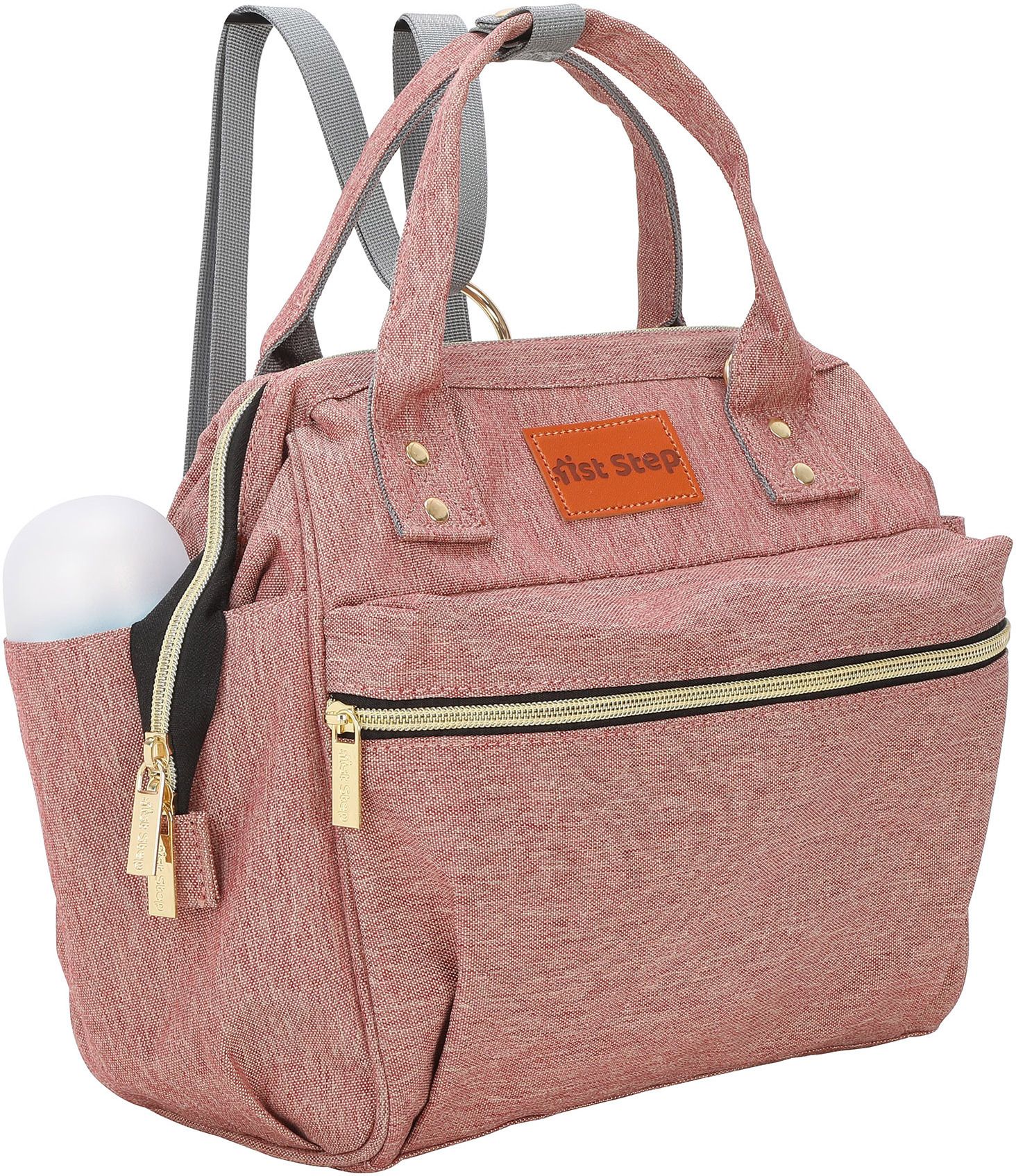 1st step Smart, Multi-Functional Waterproof Handbag with Shoulder Strap for Mother Travel Backpack Diaper Bag-picture-37