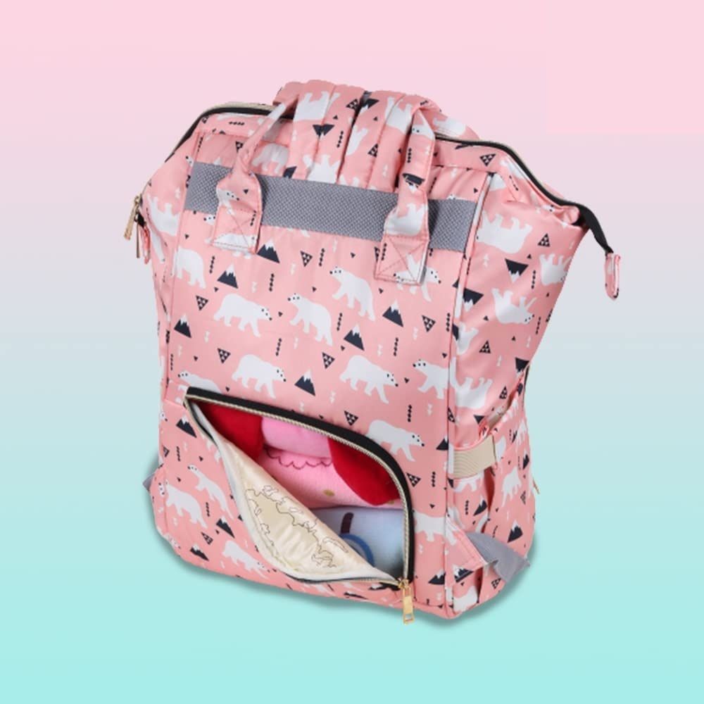 Baby Care Multi Storage Backpack Diaper Backpack-image-22
