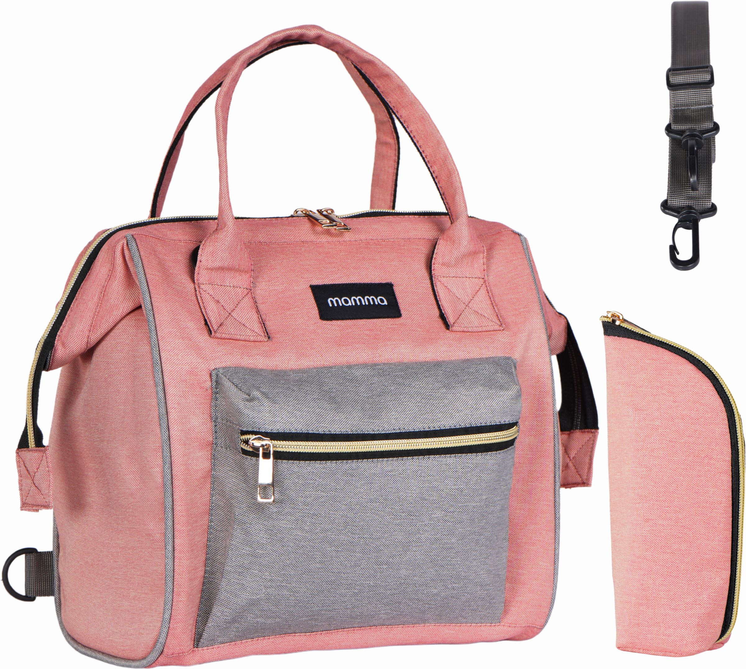 mamma Small Baby Bag for Mother Travel,Mini Diaper Bags for Mom with 9 Months Warranty 3 Ways Carry Waterproof Diaper Bag-picture-20