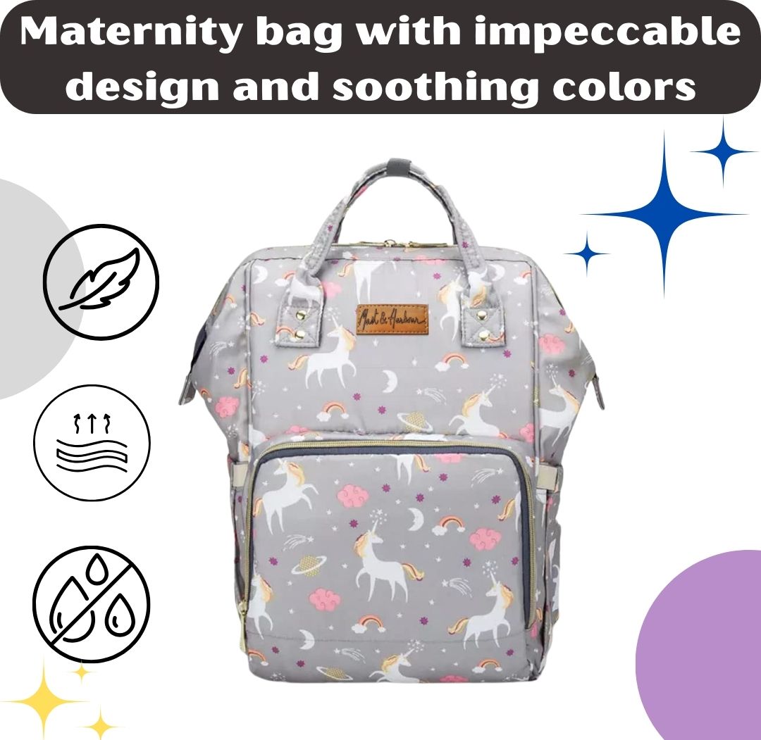 Large Capacity Diaper Backpack for Moms & Dads Diaper Bag-image-29