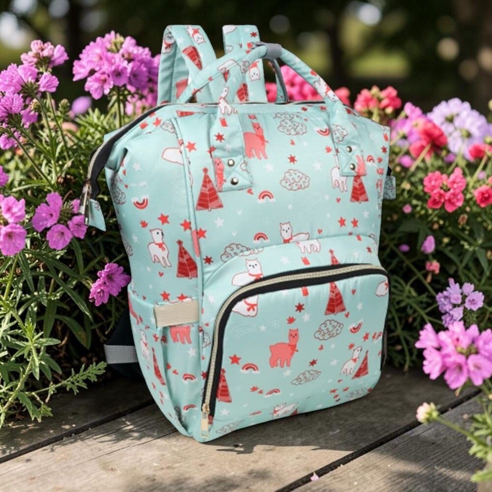 Large Capacity Baby Essentials Backpack Diaper Backpack-image-1