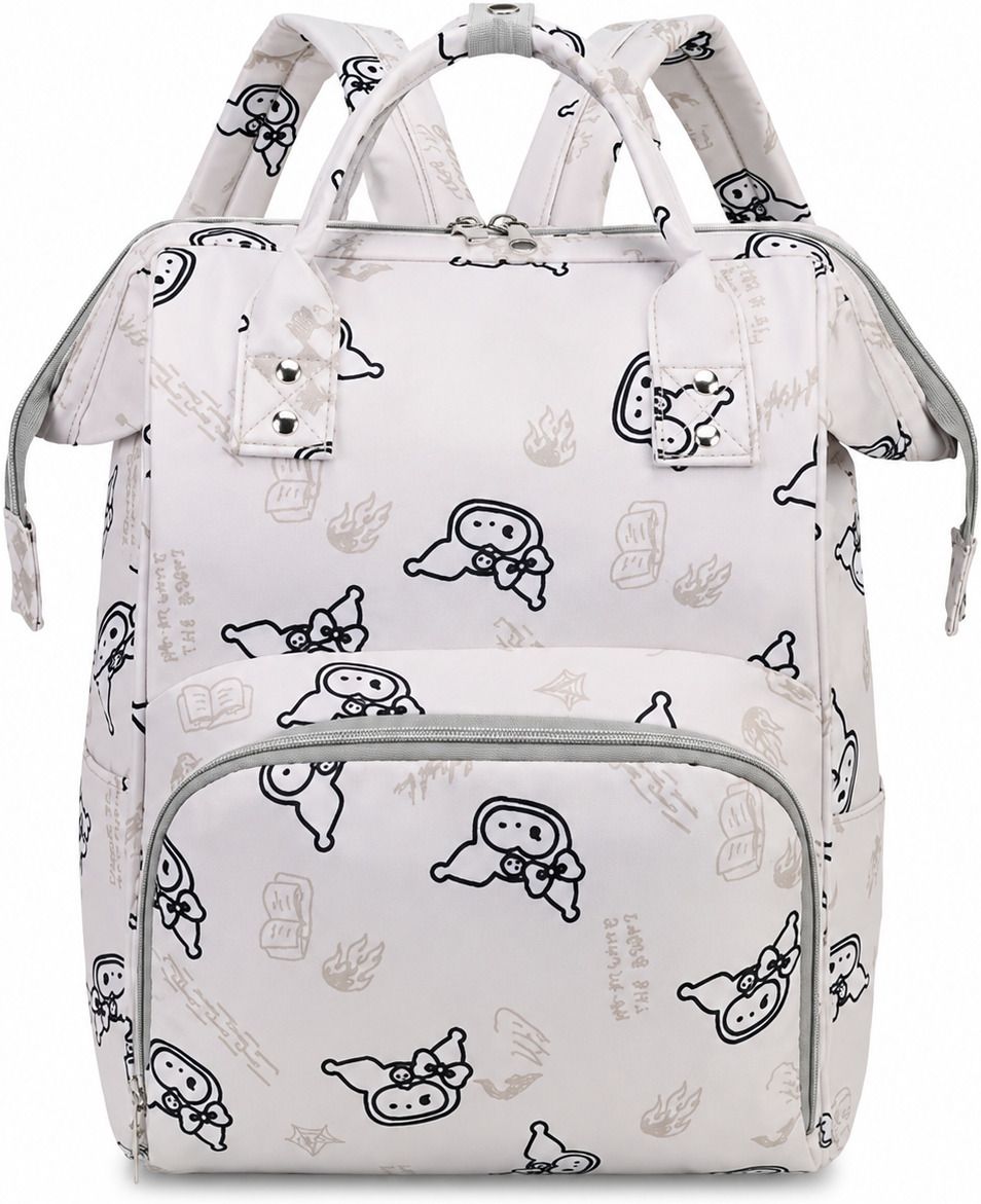 Baby Diaper Bag Backpack for Travel(Kuromi Printed) Diaper Bag-image-49
