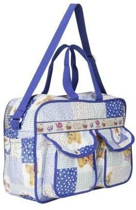 BABY ESSENTIALS Multi-Purpose Mother Bag with Holder - multicolor baby diapers bag-image-6