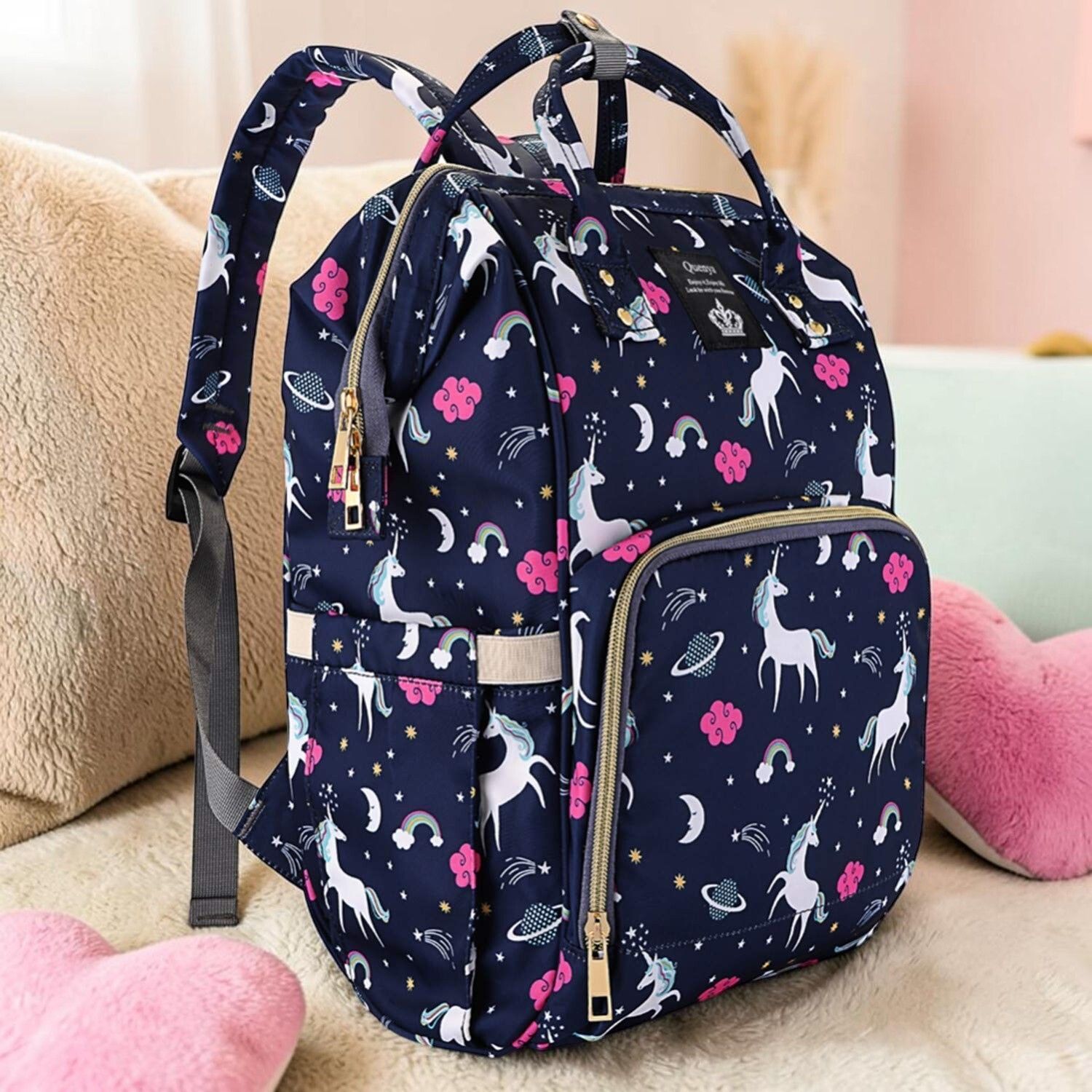 ocean count Baby Travel Diaper Backpack Organizer Bag Diaper Backpack-picture-25