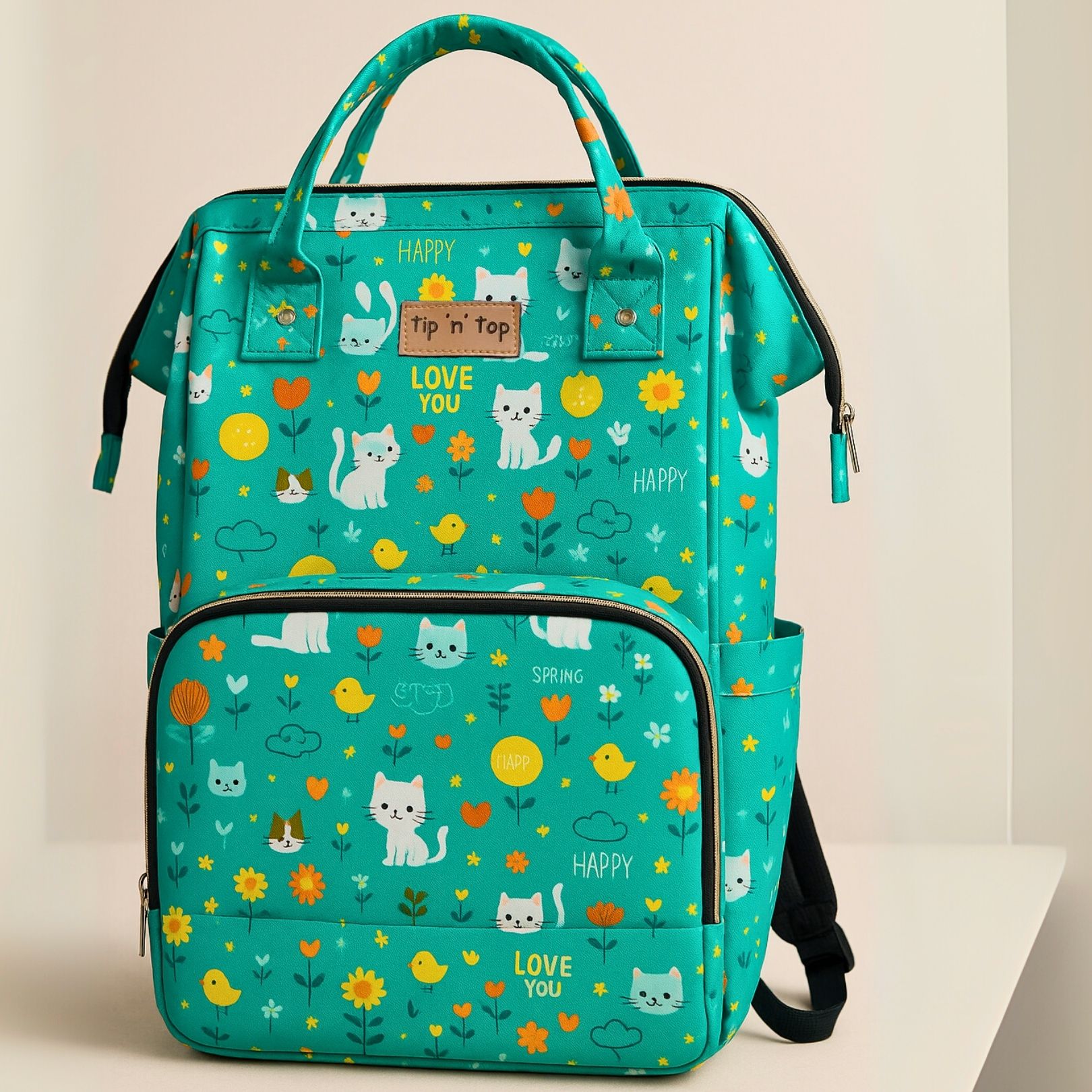 Baby Diaper Bag for Mothers Maternity Bags for Travel Diaper Backpack Insulated Bottle Storage Diaper bag-image-36