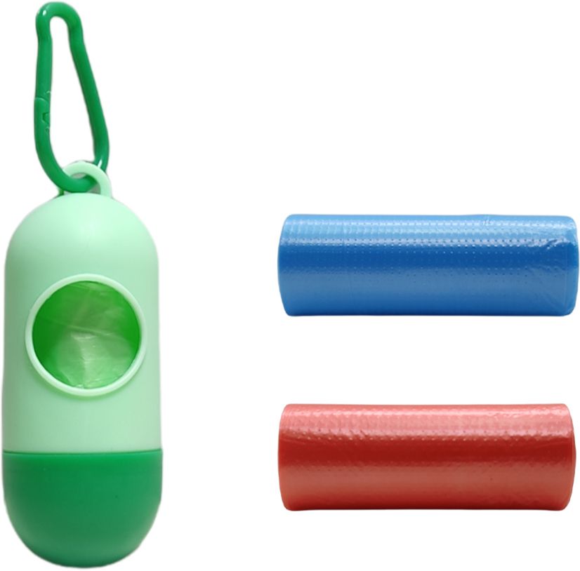 Hygienic Diaper Disposal Bag Dispenser + 2 Garbage Bag Rolls 1