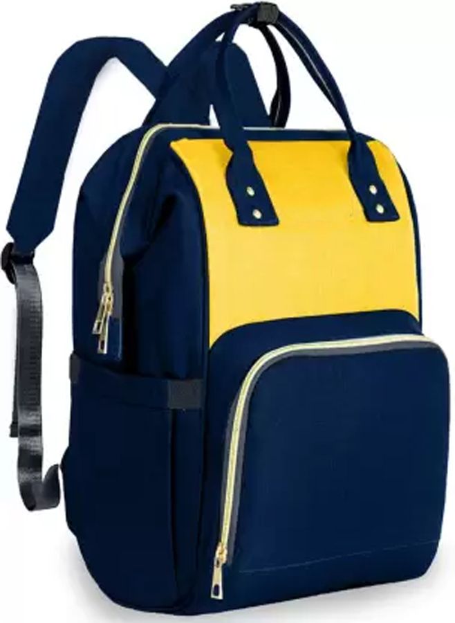 Large Capacity Mother Bag Diaper Backpack with Insulated Bottle Storage Backpack Type Diaper Bag-image-26