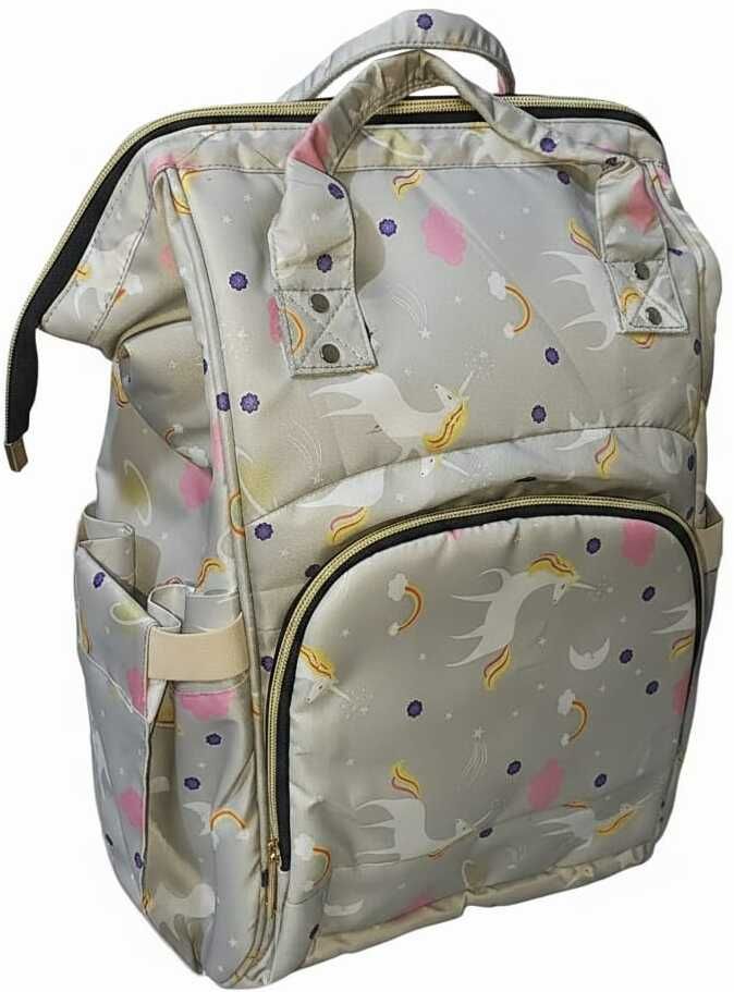 kidssaftystore Stylish Unicorn Baby Diaper Backpack for Women | Waterproof Diaper Bag-picture-27