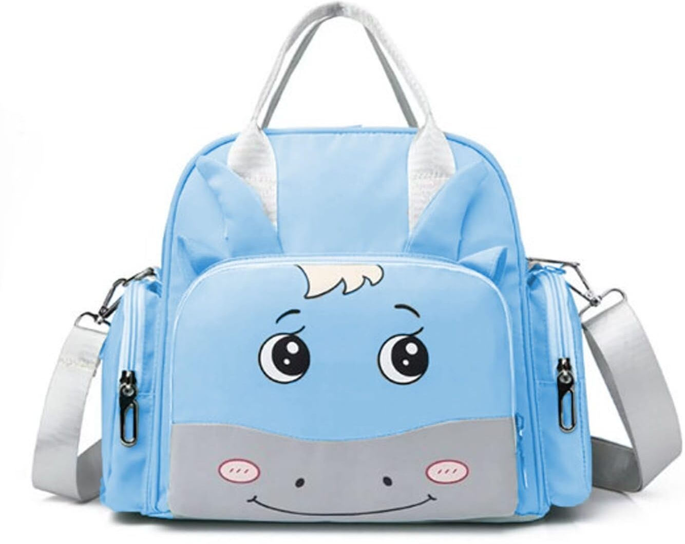 Stylish Lightweight Mother Bags with Zipper Closure & Adjustable Shoulder Strap Baby Travel Organiser Bag-image-32