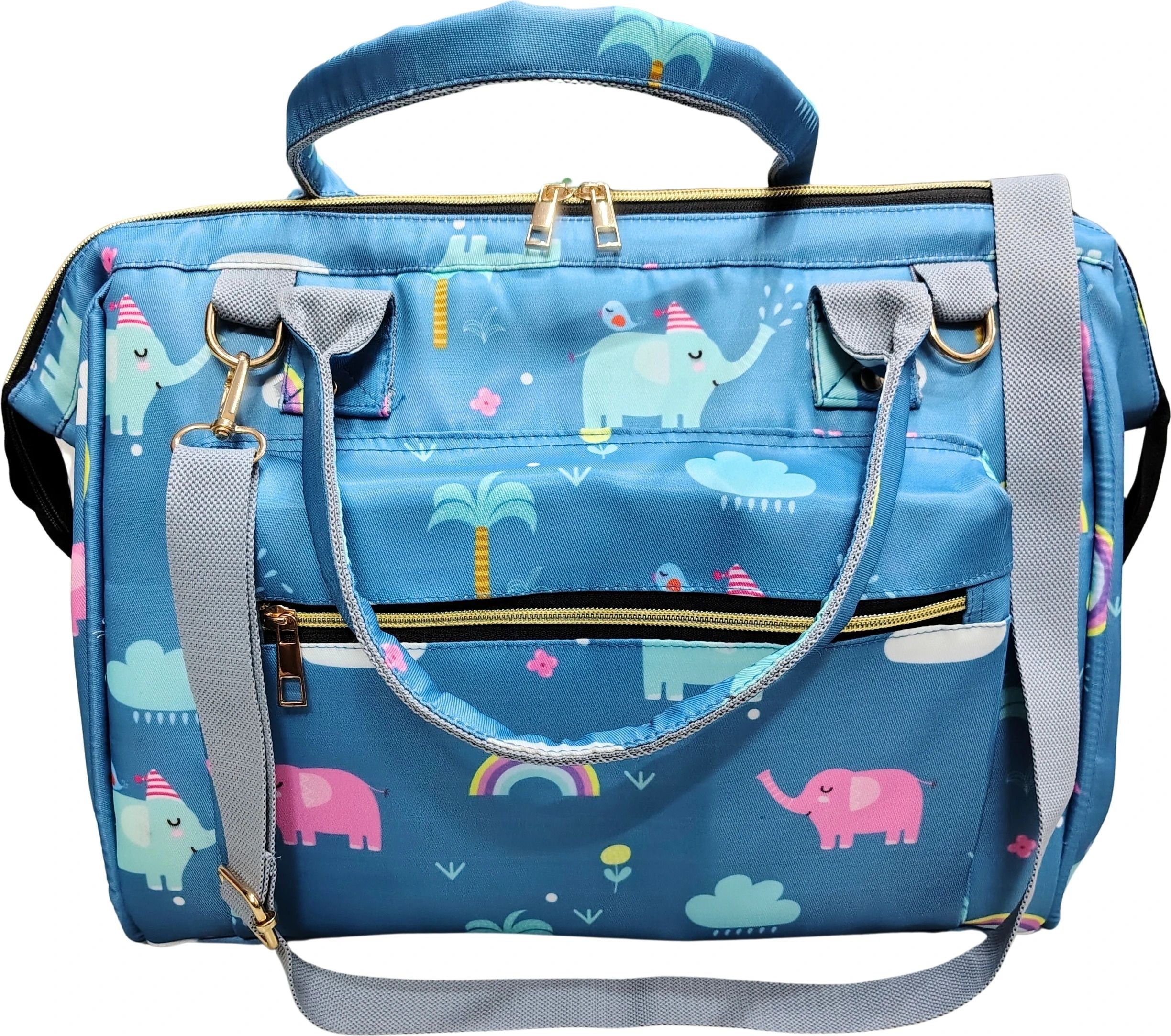 Premium Baby Diaper Backpack with Insulated Bottle Pockets Diaper Handbag Maternity Hospital Bag-image-25