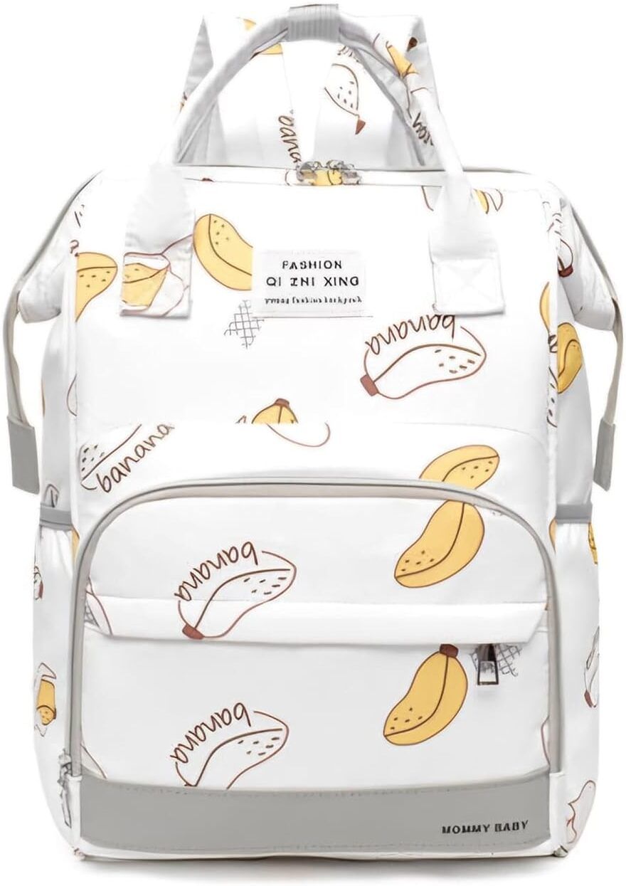 Waterproof Baby Diaper Bag Large Backpack For Girls & Boys, Multi-Functional Diaper Bag-image-2