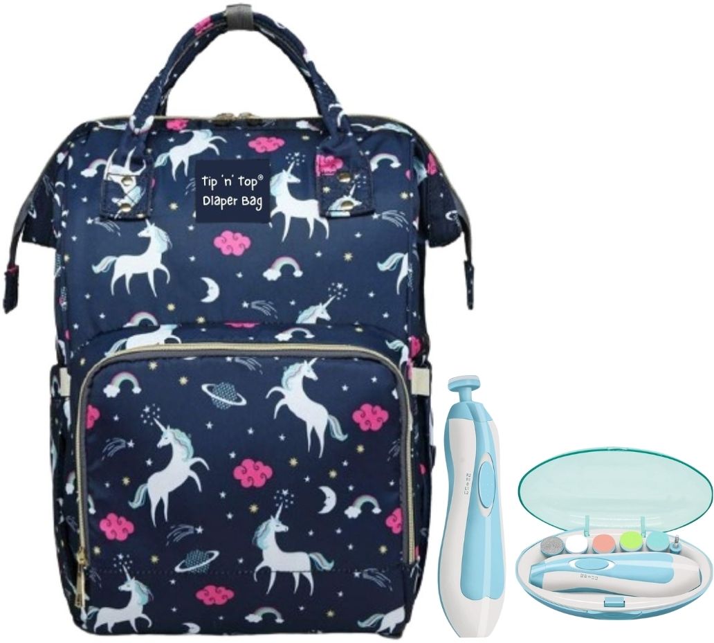 Premium Baby Diaper Bag for Mother and Baby Nail Trimmer Baby Diaper Bag & Nail Trimmer Combo-image-32