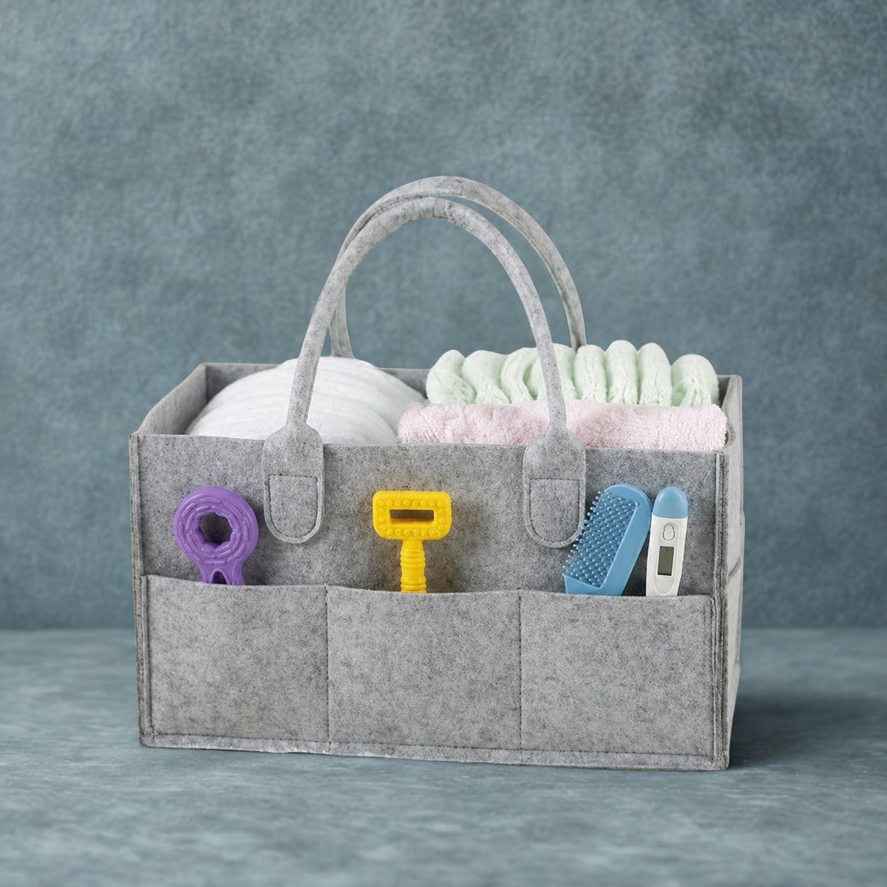 kemiv Foldable Diaper Caddy Basket diaper bag-picture-34