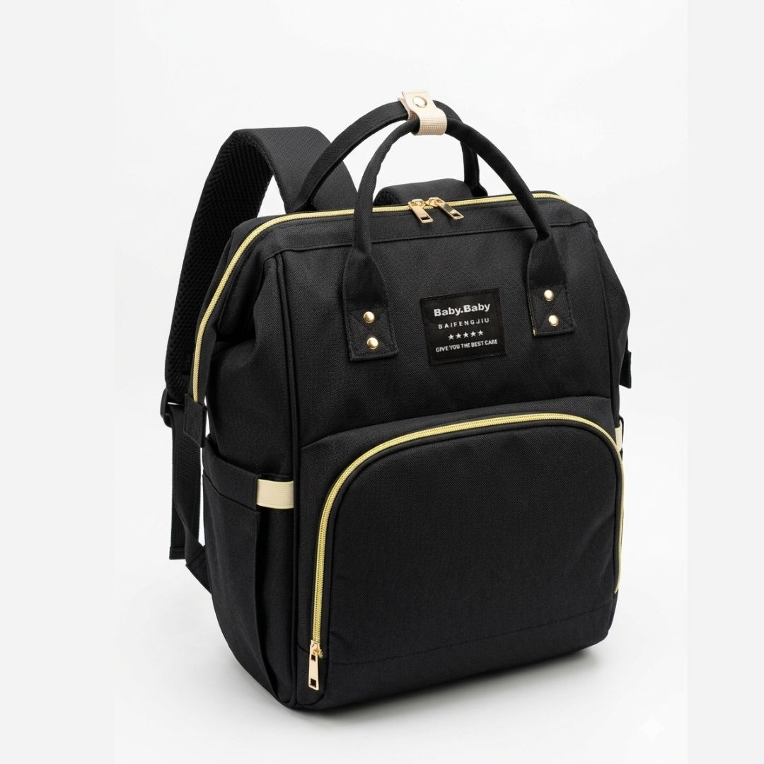 Baby.Baby Premium Large Capacity Waterproof Diaper Bag Backpack Backpack Diaper Bag-image-34