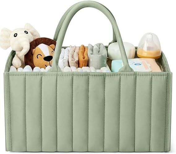 Cute Diaper Caddy Bag for Smart Mothers Baby Diaper Caddy Organizers Caddy Organiser-image-32
